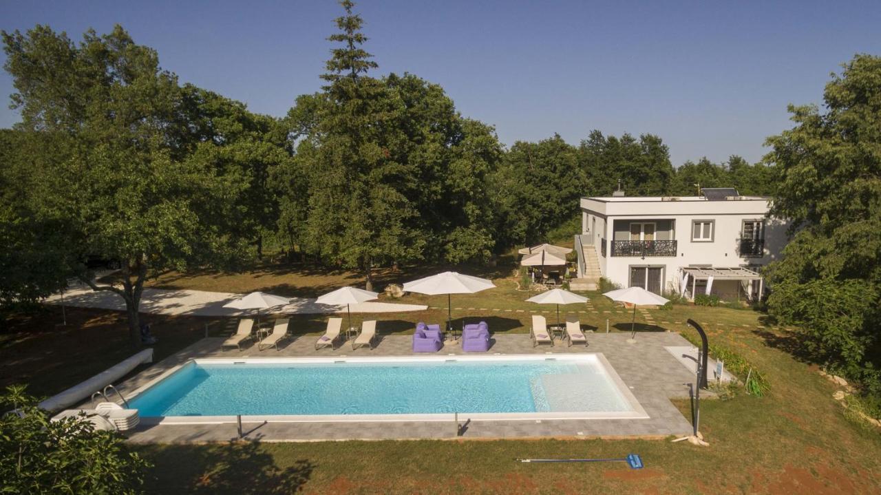 Luxury Villa Cetiri Hrasta Pican Екстер'єр фото