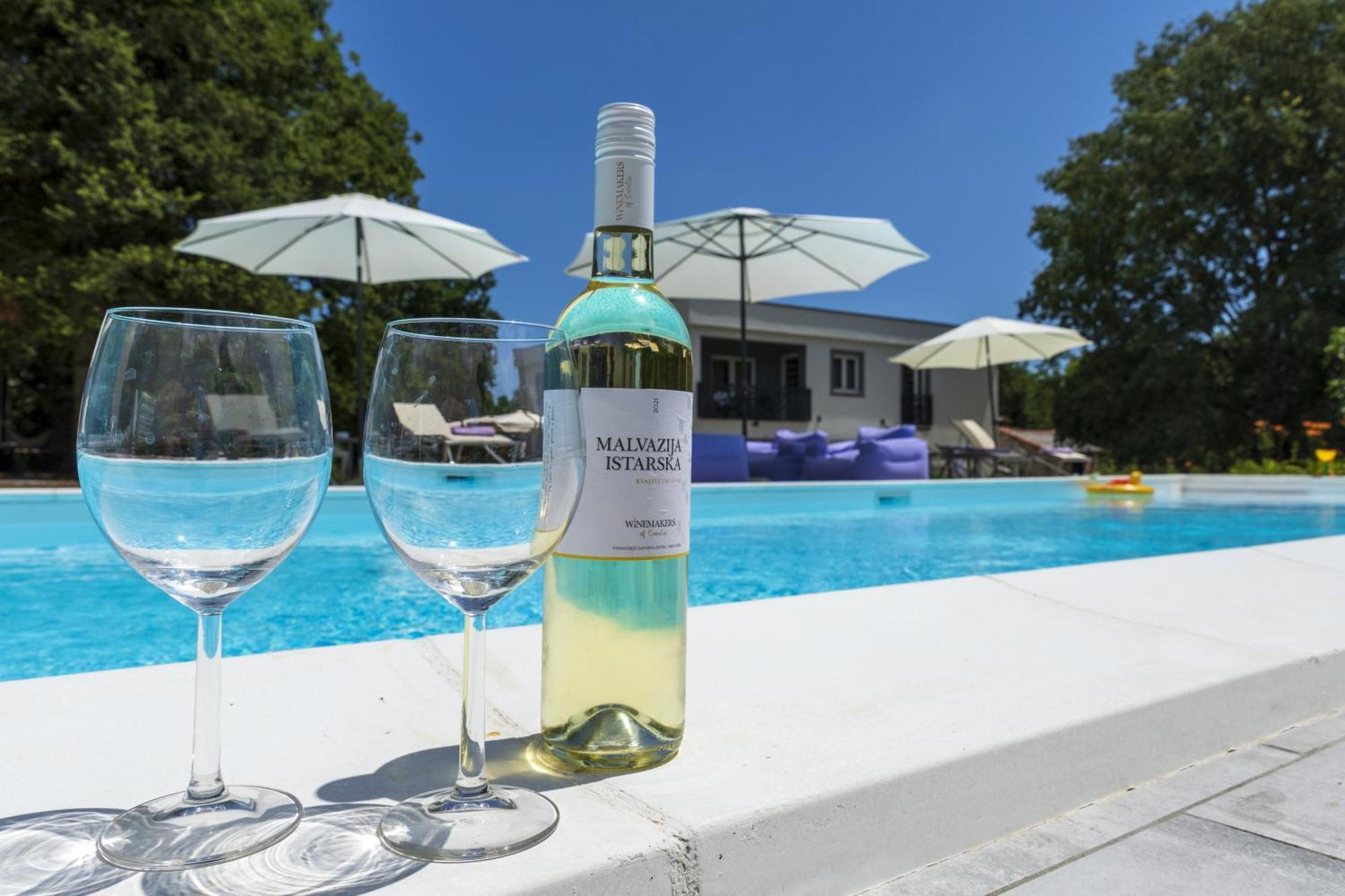 Luxury Villa Cetiri Hrasta Pican Екстер'єр фото