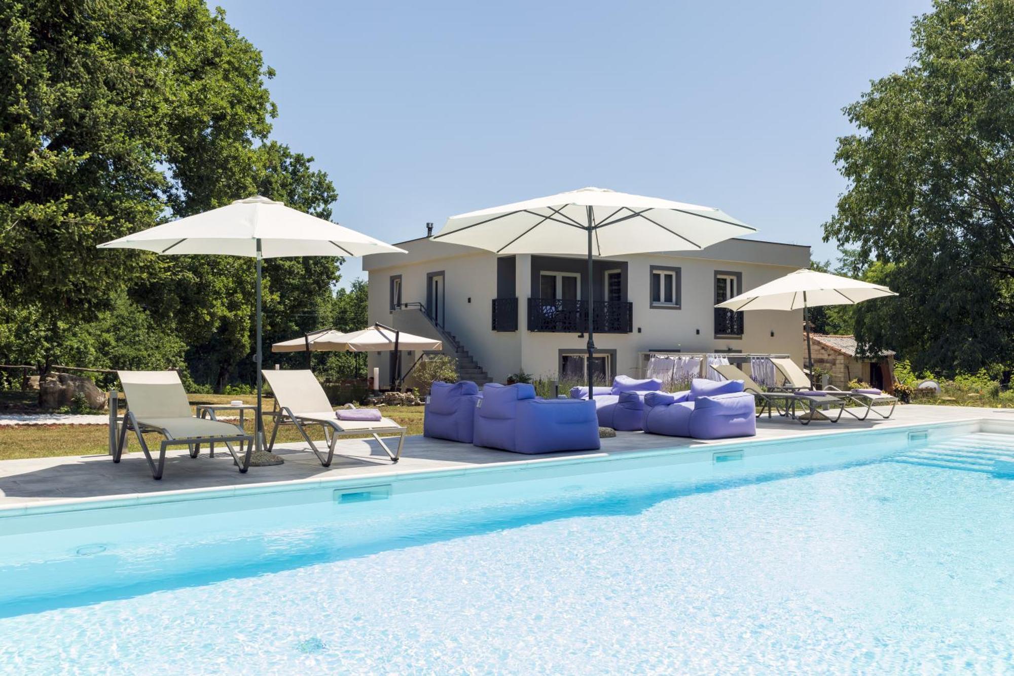 Luxury Villa Cetiri Hrasta Pican Екстер'єр фото